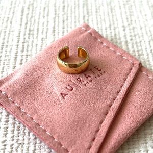 Aurate Gold Vermeil Bold Earcuff